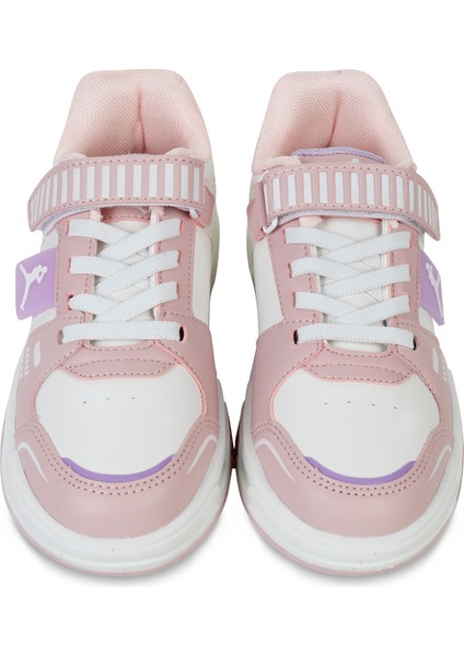 Kız Çocuk Spor Ayakkabı 31-35 Numara Pudra modelleri