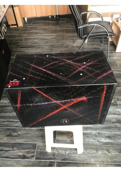 30CM Spl L Portlu Mdf Bass Kabini Boyalı