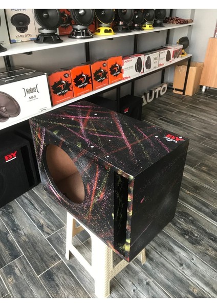 30CM Spl L Portlu Mdf Bass Kabini Boyalı