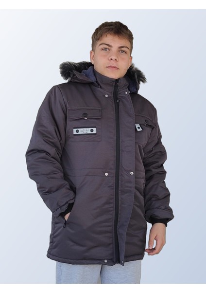 Damla Çocuk Gri Mont – Besa Trend modelleri