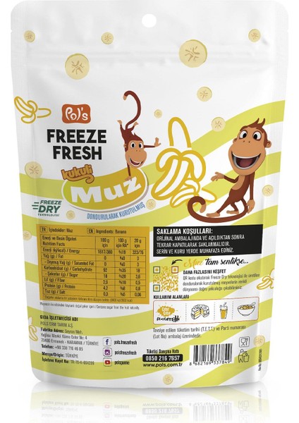 Freeze Fresh Kukuli Muz 20 G