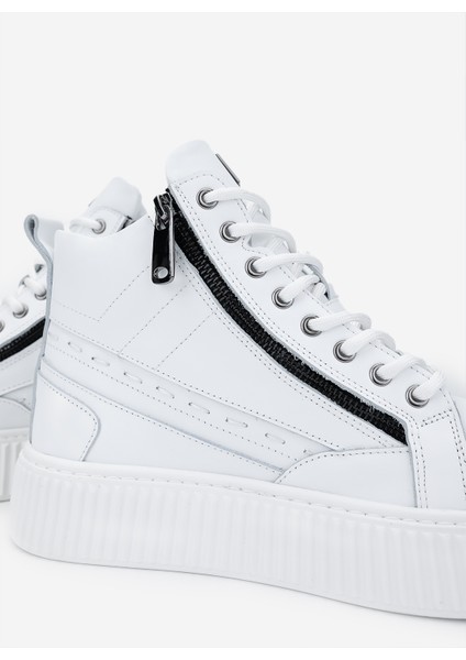 Erkek Deri Beyaz Casual Bot 352 21589 Erk Bot SK24-25 Beyaz Nappa fırsatları