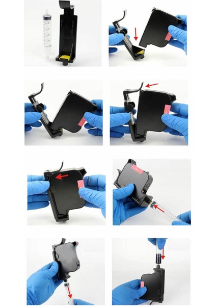Tıj Handheld Inkjet Printers Plotter Kartuş Mürekkep Dol