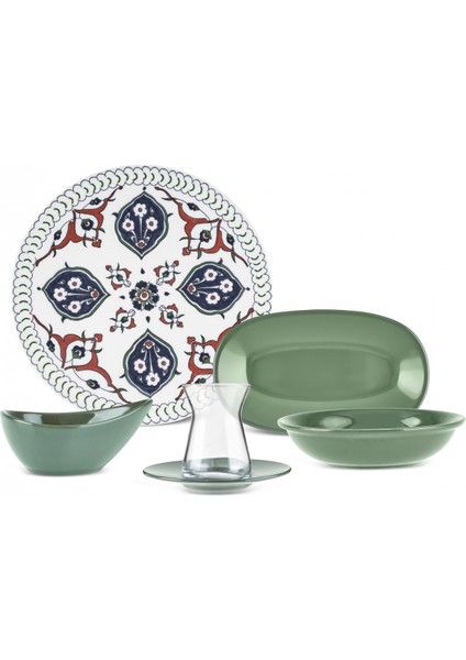 Forever Bone Salento 26 Parça 6 Kişilik Kahvaltı Seti