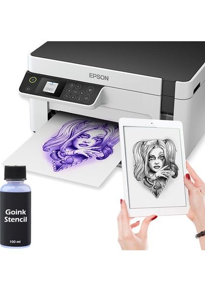 Dövme Transfer Mürekkebi Stencils 100 ml