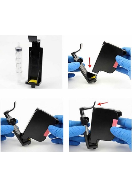 Wolke Videojet Plotter Kartuş Mürekkep Dolum Seti