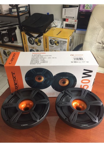 Hrn Fx 85 350 W 175 Rms Horn Tweeterle Midrange
