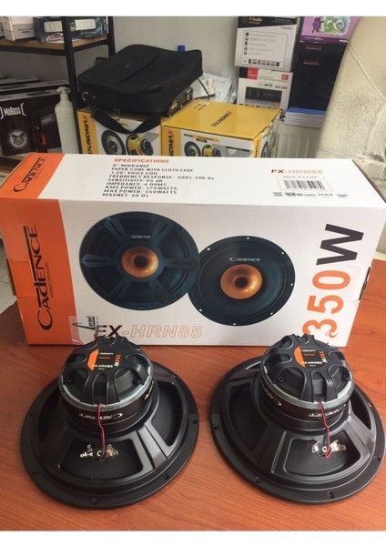 Hrn Fx 85 350 W 175 Rms Horn Tweeterle Midrange