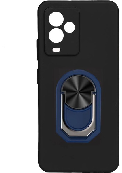 General Mobile Gm 24 Pro Kılıf Yüzüklü Kickstand Tpu Silikon