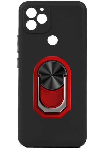 General Mobile Gm 22 Plus Kılıf Yüzüklü Kickstand Tpu Silikon
