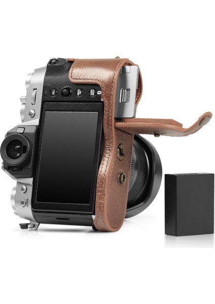 Fujifilm X-T50 Gerçek Deri Fotoğraf Makinesi Kılıfı modelleri