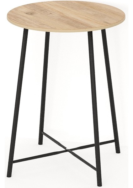Mutfak Oval 2 Kişilik Bar Yemek Masası Çam 1515