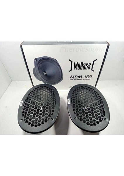 Oval Midrange – MBM-169 Kayık Midrange - Demir Kapaklı