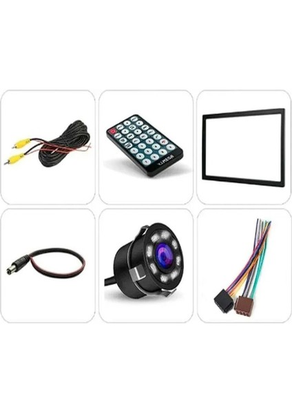 Double Teyp 7 4X60W Uyumlu Mırrorlınk Bt/usb/sd/mp5/aux/fm Kameralı Tofas Seri Ayarlanabilir. fiyatları
