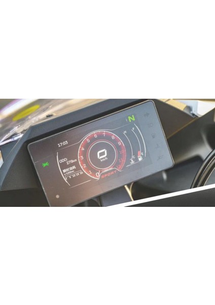 Cf Moto 250 Sr Tuşsuz Model Ekran Koruyucu Şeffaf 9h Nano