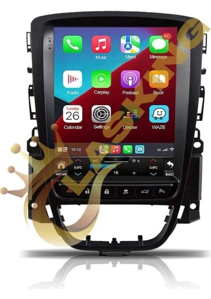 Opel Astra J Kasa Android Multimedia Tesla Ekran 4 GB Ram 64 GB Hafıza Carplay & Android Auto modelleri