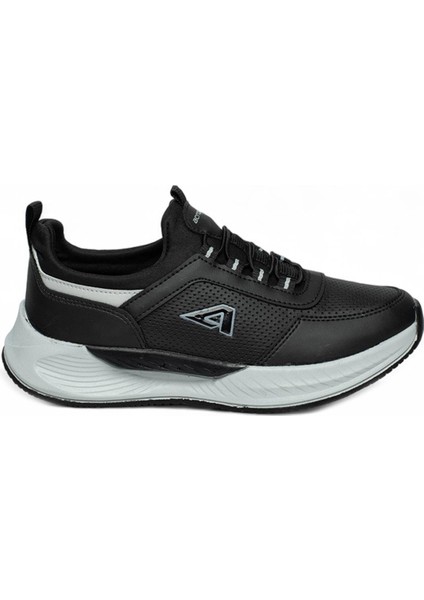 Unisex 40-44 Siyah Gri Mevsimlik Bağcıksız Anatomik Comfort Taban Spor Ayakkabı fiyatları