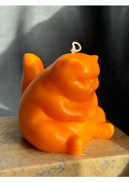 Dekoratif Tombul Tatlı Kedi Mum Kediseverler Için Kokulu Kedi Obje Mum fiyatları