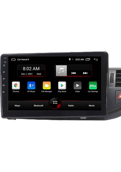 Araç Multimedya Cihazı - 2+32 / QLED 10 Inch Ekran - Navigasyon - Carplay - Citroen C5 10 - Vsr