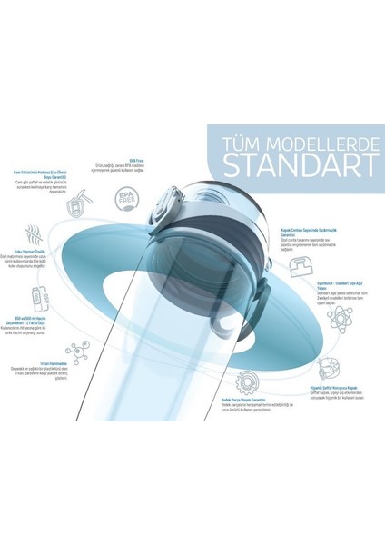 Pivot Hot Pink Bpa Içermez 650 ml Tritan Kırılmaz Suluk - Su Matarası indirimleri