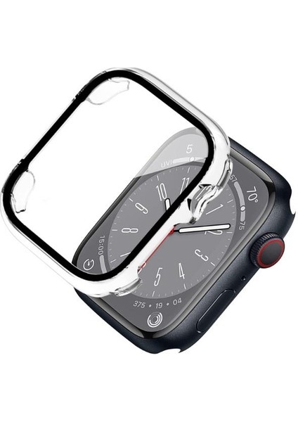 Apple Watch Series 10 ile Uyumlu 46 mm Ekran Koruyucu Kılıf Şeffaf fiyatları