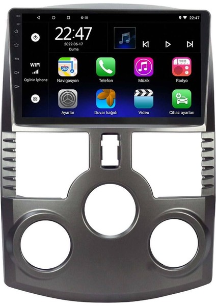 Araç Multimedya Cihazı - 2+32 / QLED 10 Inch Ekran - Navigasyon - Carplay - Daihatsu Terios - Vsr modelleri