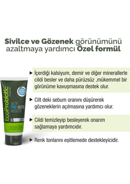 Mucize Pro Volkanik Kil Maskesi Gözenek Sıkılaştırıcı Etki 100 ml