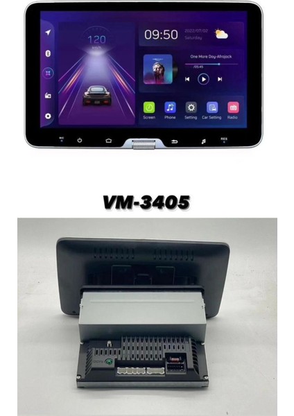 Universal Android 10 Inç Tablet Teyp Multimedya Mirrorlink/bluetooth/google Haritalar + Kamera Dahi