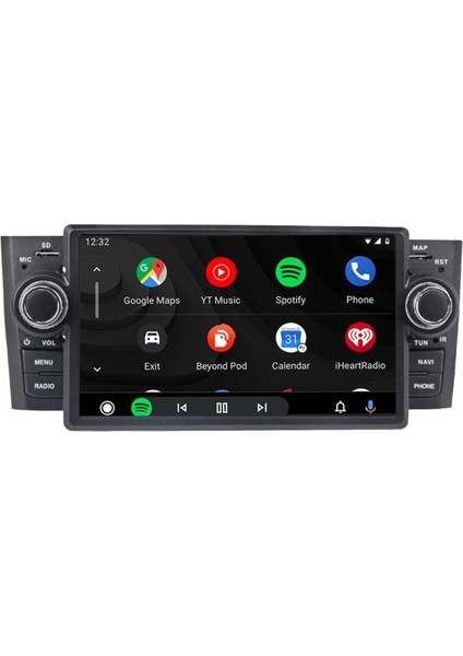 Fiat Punto Android Multimedya Carplay 2gb Ram + 32GB HDD 2007-2017 Navigasyon Ekran fırsatları