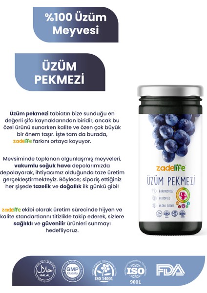 Üzüm Pekmezi Net 315 gr