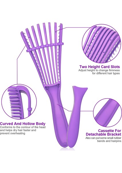 Gül Kırmızı Kadın Saç Derisi Masaj Tarak Karışık Saç Tarak Ahtapot Masaj Tarak Anti-Statik Islak Kıvırcık Saç Fırçaları Salon Kuaförlük Araçları (Yurt Dışından) modelleri