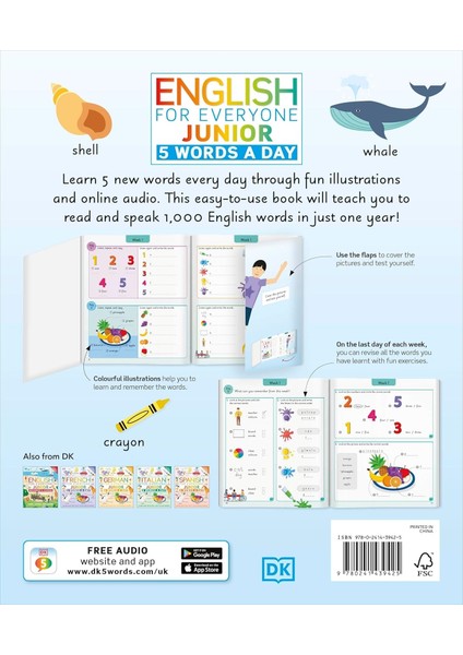 English For Everyone Junior 5 Words A Day