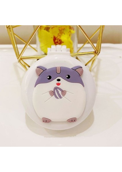 No.14 1pc Yaratıcı Sevimli Küçük Tarak Taşınabilir Ayna Masaj Tarak Hepsi Bir Arada Kız Hava Yastığı Tarak Mini Katlanır Hava Yastığı Tarak Şekillendirici Aracı (Yurt Dışından)