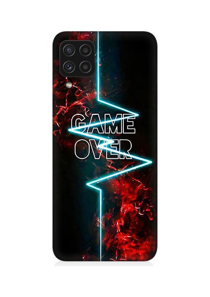 Samsung Galaxy A22 Uyumlu Oyun Bitti Desenli Silikon Kılıf