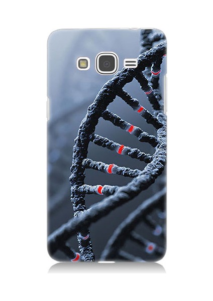 Samsung Galaxy Grand Prime Uyumlu Dna Sarmalı Desenli Silikon Kılıf