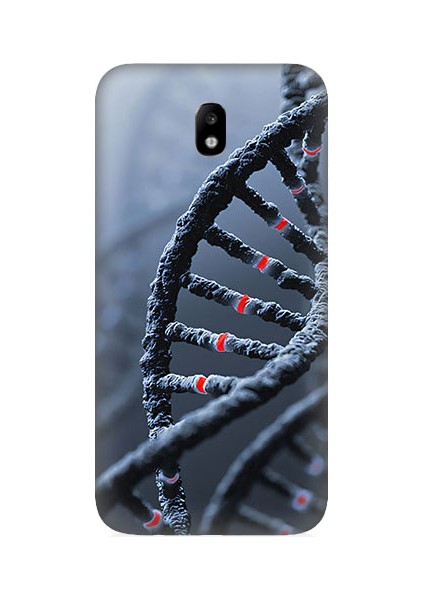 Samsung Galaxy J5 Pro Uyumlu Dna Sarmalı Desenli Silikon Kılıf