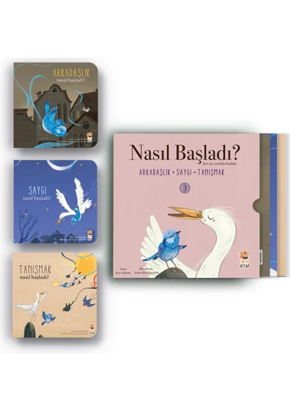 Nasıl Başladı? Her Şey Seninle Başladı Kutu Set 3 (3 Kitap Takım) - Ayşe Aydemir