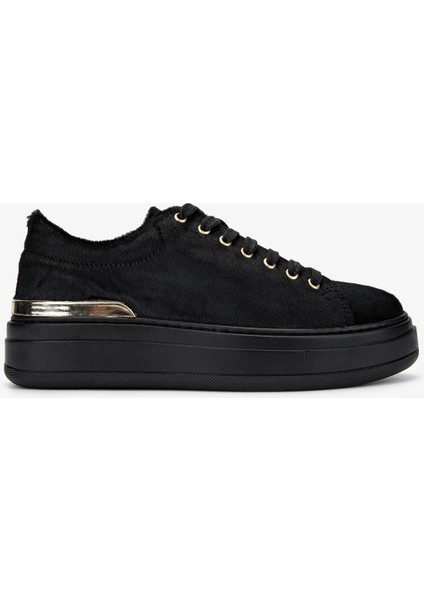 Kadın Deri Siyah Sneakers & Spor Ayakkabı 352 938-1 Bn Ayk SK24-25 Sıyah