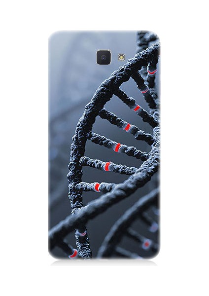 Samsung Galaxy J5 Prime Uyumlu Dna Sarmalı Desenli Silikon Kılıf