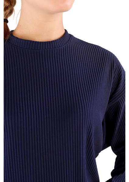 4359A Bisiklet Yaka Bluz Laci fırsatları