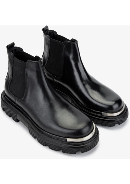 Erkek Deri Siyah Analin Casual Bot 381 20013 Erk Bot SK24-25 Sıyah Anl fiyatları