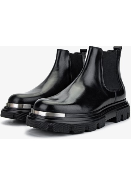 Erkek Deri Siyah Analin Casual Bot 381 20013 Erk Bot SK24-25 Sıyah Anl fırsatları