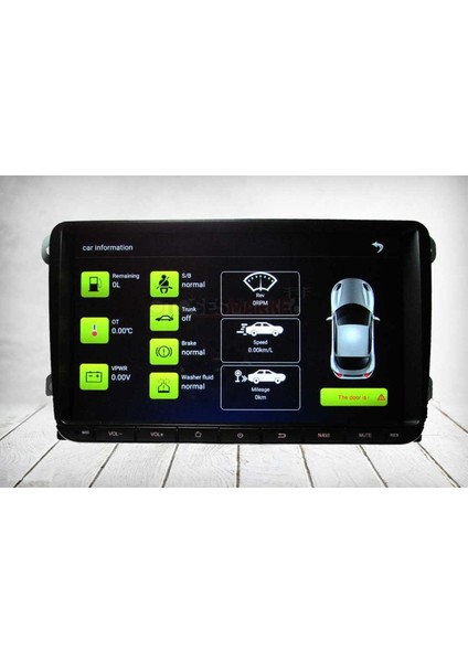 Volkswagen Golf 6 Uyumlu Multimedya Android Teyp Wifi 2gb Ram Android 11 fiyatları