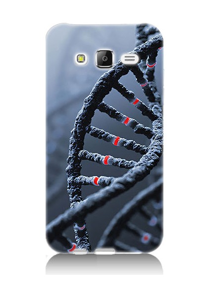 Samsung Galaxy J5 Uyumlu Dna Sarmalı Desenli Silikon Kılıf