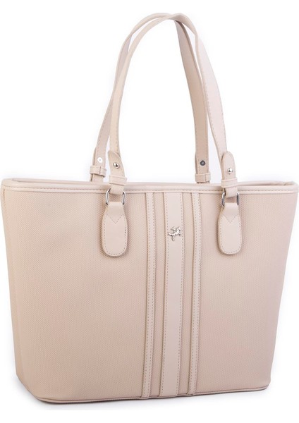 Kadın Omuz Çantası Spor Şık Ayarlanabilir Omuz Askılı Lcst - Kum