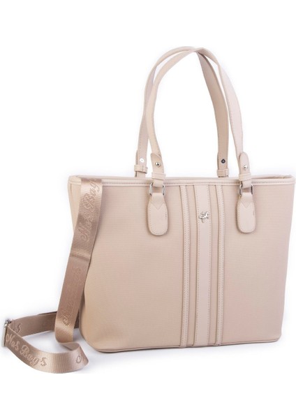 Kadın Omuz Çantası Spor Şık Ayarlanabilir Omuz Askılı Lcst - Kum fiyatları