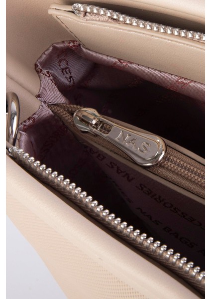 Kadın Omuz Çantası Spor Şık Ayarlanabilir Omuz Askılı Lcst - Kum indirimleri