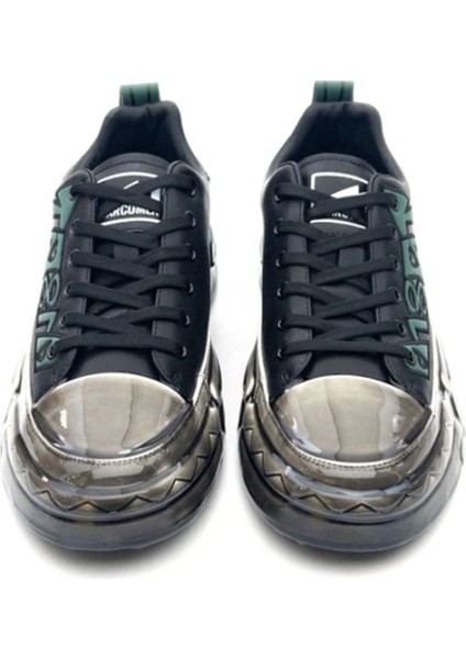 20036 Erkek Deri Air Şeffaf Taban Sneaker modelleri