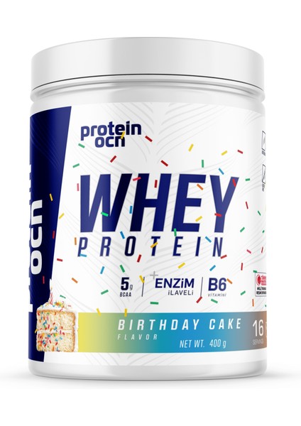 Whey Protein Birthday Cake - 400 gr - 16 Servis