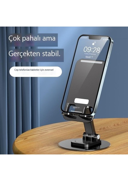 Cep Telefonu Standı Masaüstü Döner Katlanır Destek Standı Tablet Standı (Yurt Dışından)